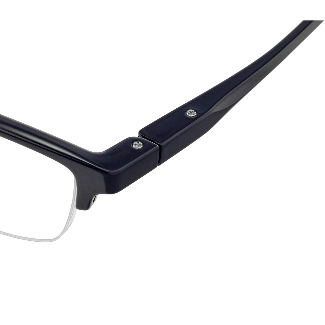 OWNDAYS | MOVE Black Half Rim Rectangle left side